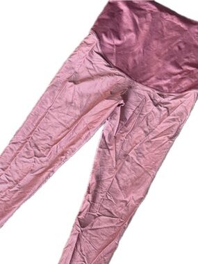 H&M Women's Maternity Pink Leggings, Size L
